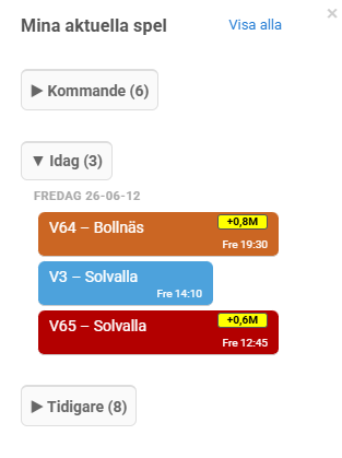 Mina spel